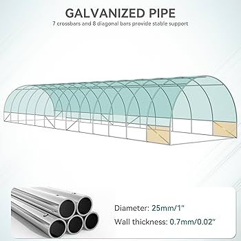 farm jiorama 24　3個 Amazon.com: YITAHOME 44x10x7ft Greenhouse Extra Large Heavy